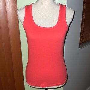 Old Navy Perfect Fit Watermelon Ribbed Tank Top